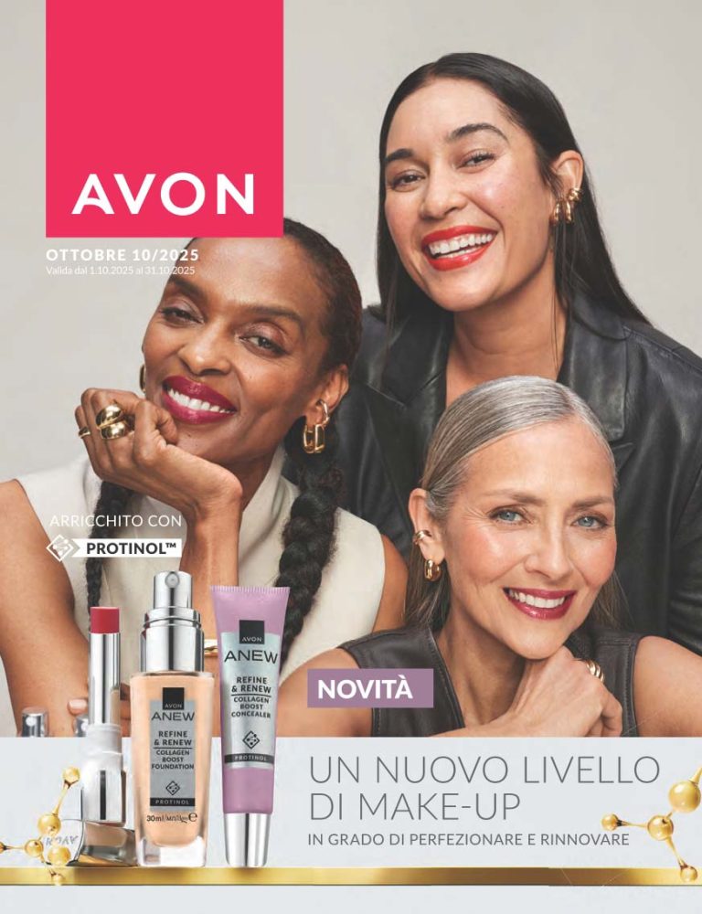 Catalogo Avon campagna 10 2025 Ottobre Italia